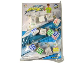 Obrázek z Klíčenka kostka magická 3,5cm (12) 